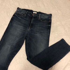 Mother High Waisted Skinny Jeans